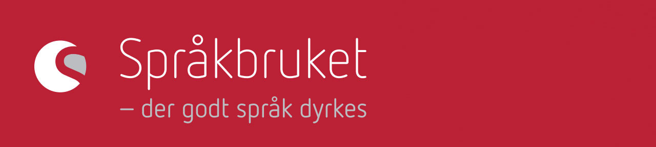 Språkbruket